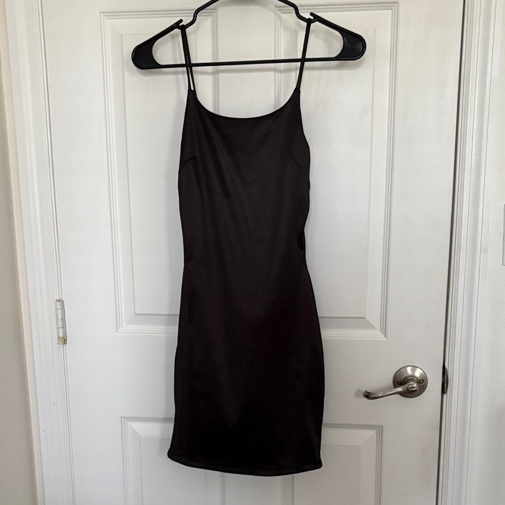Elegant Black Mini Dress